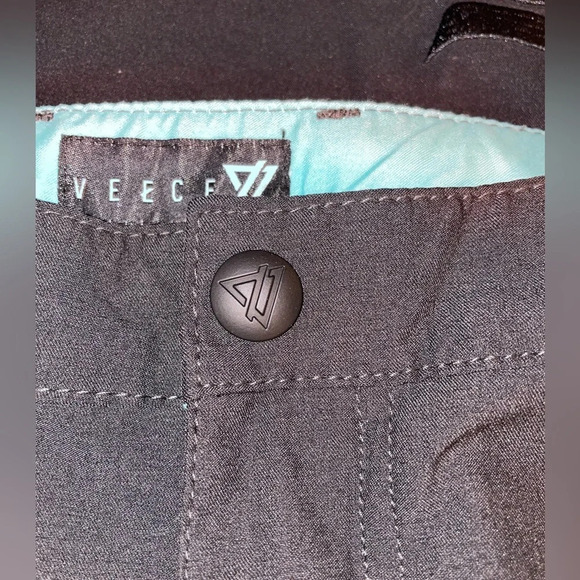 VEECE Men’s Ezekiel Stretch unlined Walkshort charcoal grey Size 30 - Picture 2 of 12